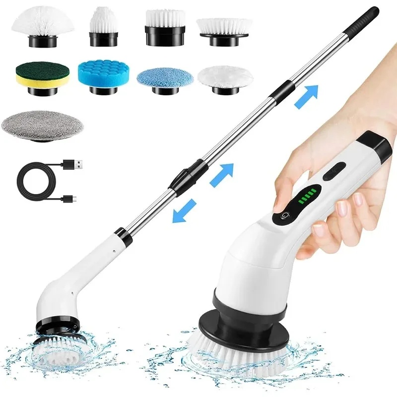 Plunger Toilet - Brosse de nettoyage électrique multifonctionnelle, nettoyeur
