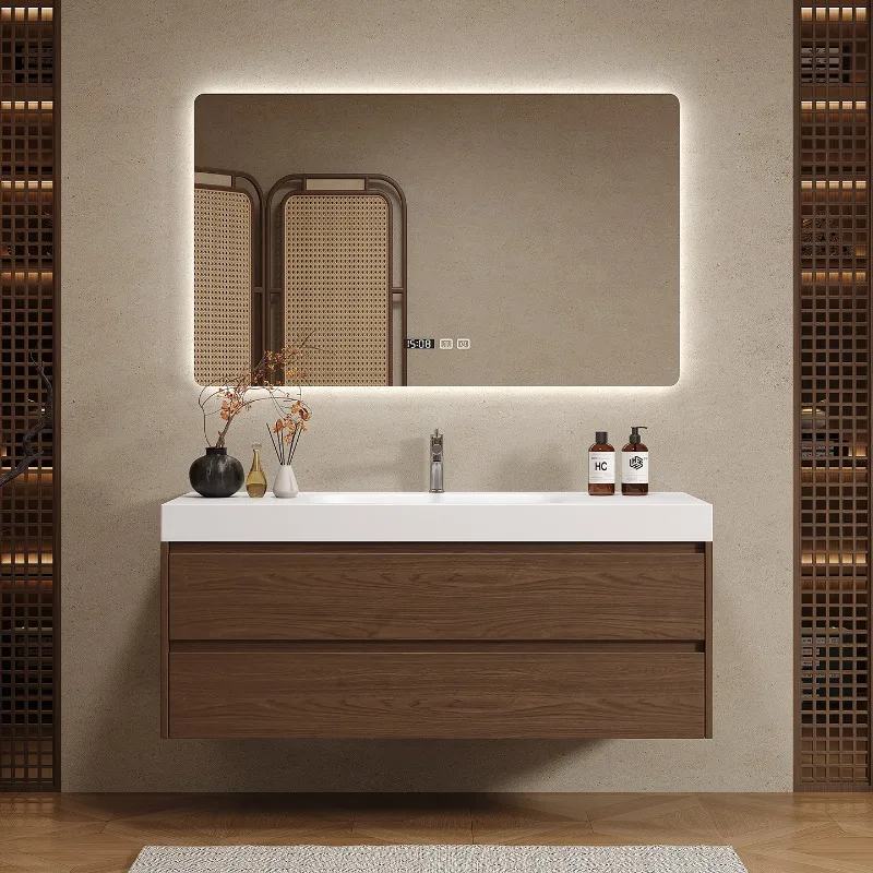 Cloisons en bois, armoire de s - Home Bathroom Vanity Combo avis et prix