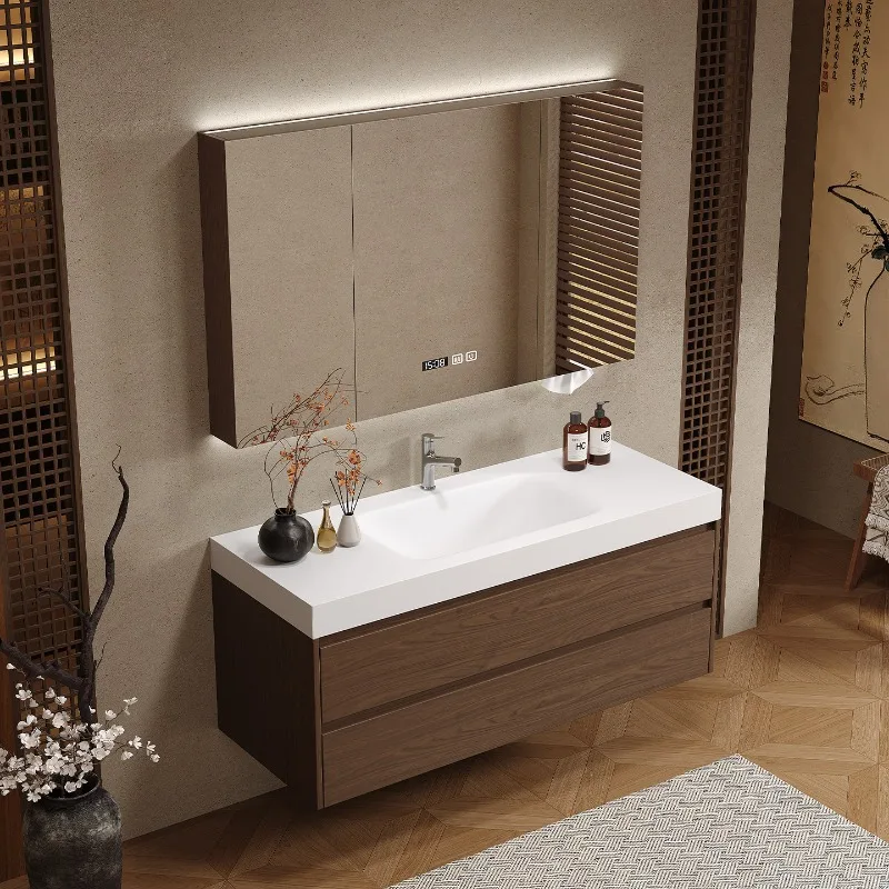 Cloisons en bois, armoire de s - Home Bathroom Vanity Combo avis et prix