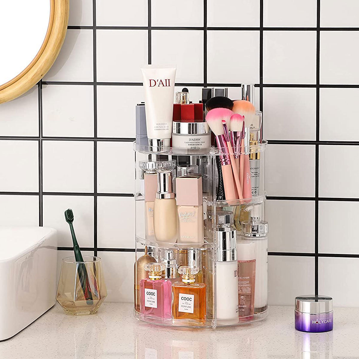 Étagère de rangement cosmétiqu - Home Edit Bathroom Storage avis et prix