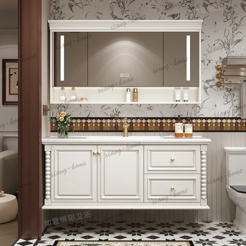 Petit meuble de salle de bain  - Home Bathroom Vanity Combo avis et prix