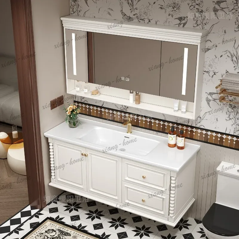 Petit meuble de salle de bain  - Home Bathroom Vanity Combo avis et prix