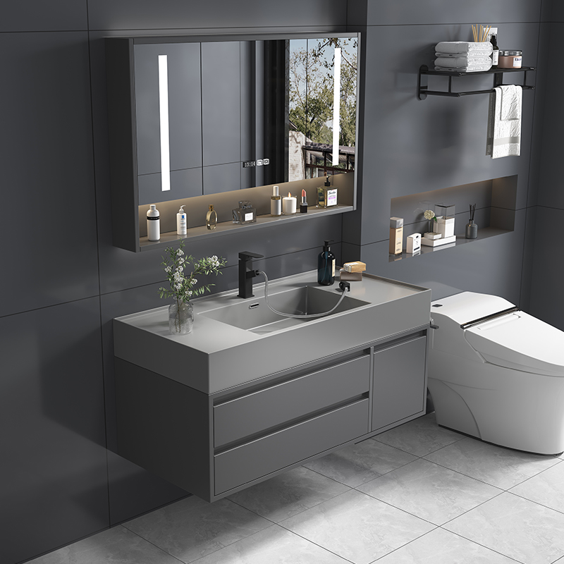 Armoire de salle de bain de lu - Home Bathroom Vanity Combo avis et prix