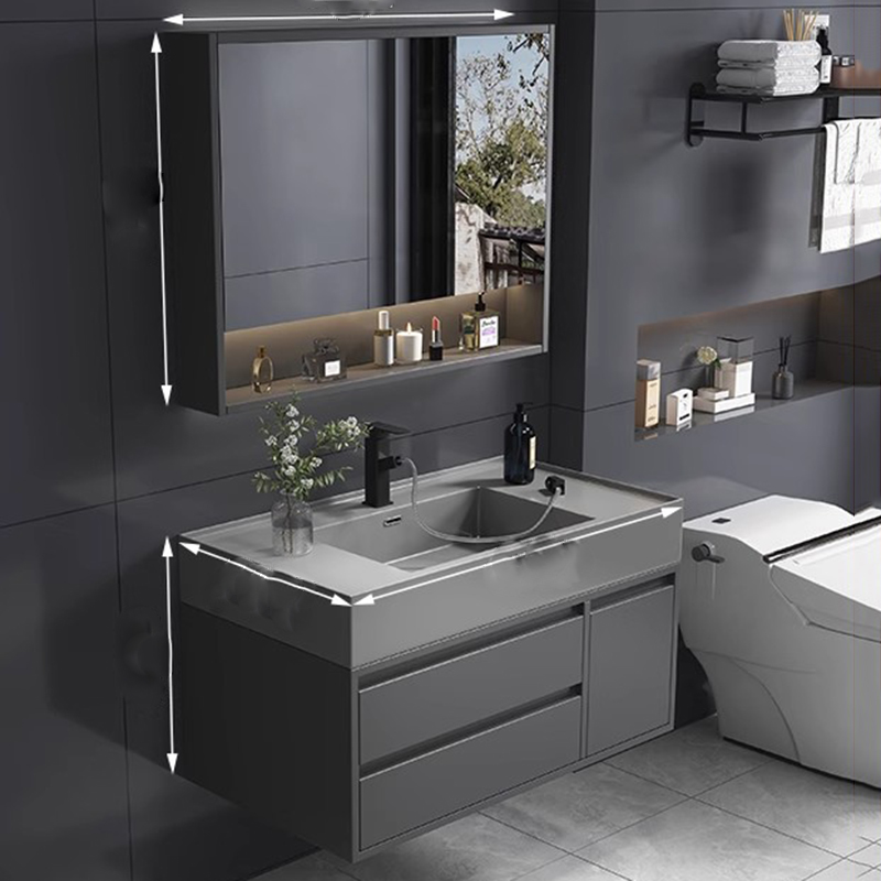 Armoire de salle de bain de lu - Home Bathroom Vanity Combo avis et prix