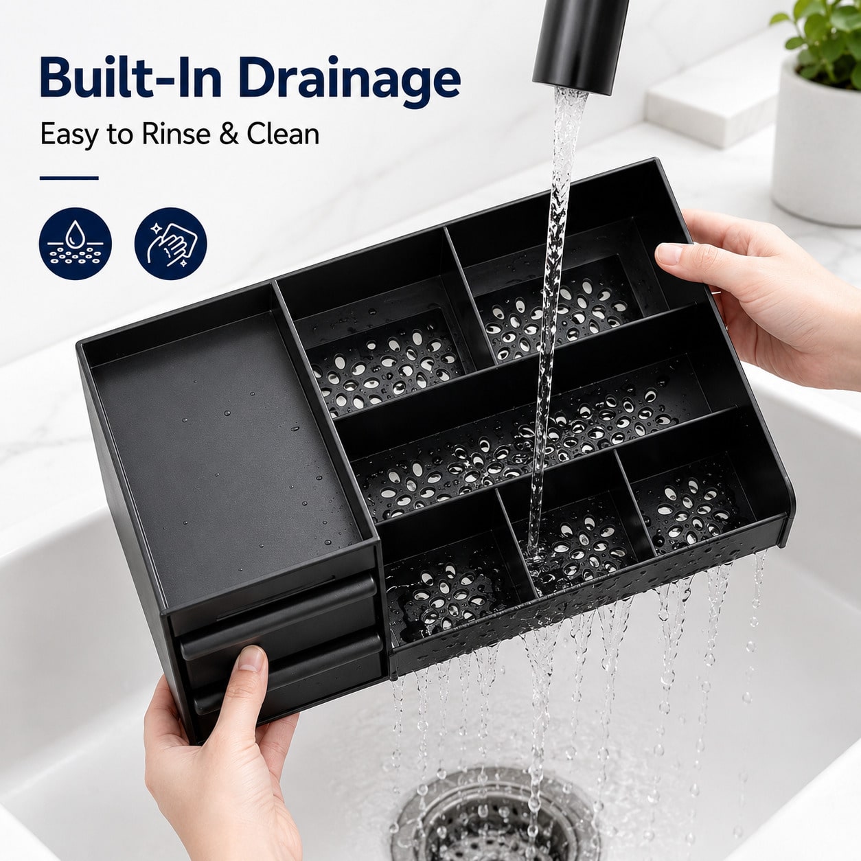 Organisateur de maquillage, 2  - Home Edit Bathroom Storage avis et prix