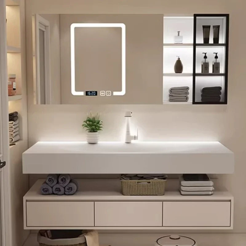 Meuble de rangement pour placa - Home Bathroom Vanity Combo avis et prix