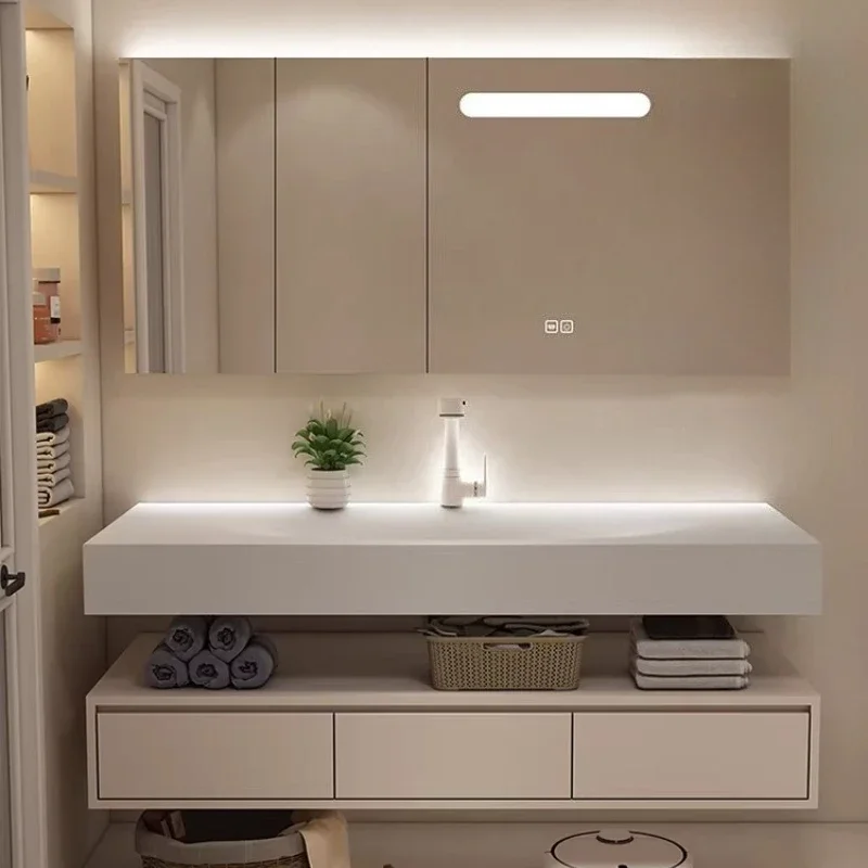 Meuble de rangement pour placa - Home Bathroom Vanity Combo avis et prix