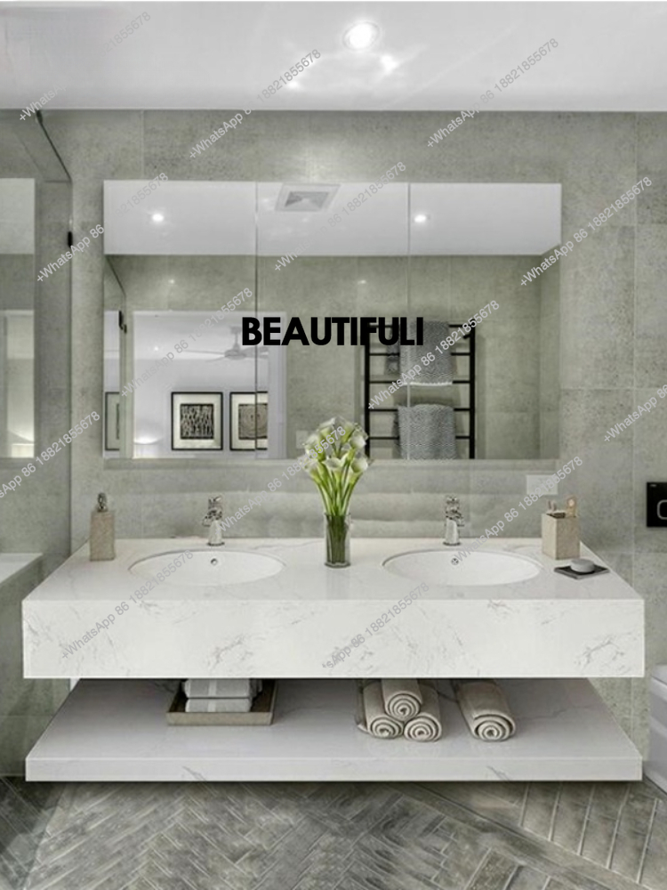Armoire de salle de bains mode - Home Bathroom Vanity Combo avis et prix