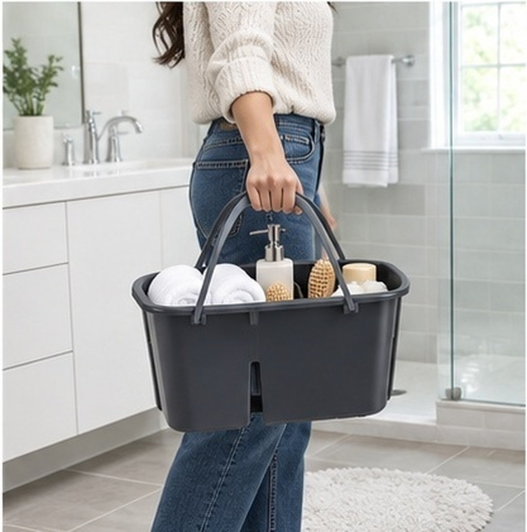 1 panier de rangement à quatre - Home Essentials Bathroom Storage avis et prix