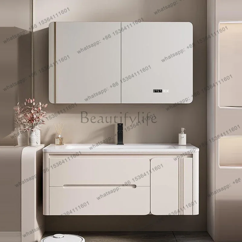 Meuble-lavabo moderne LJY pour - Home Bathroom Vanity Combo avis et prix