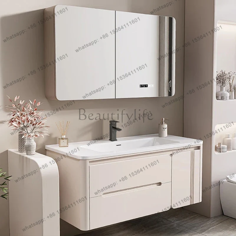 Meuble-lavabo moderne LJY pour - Home Bathroom Vanity Combo avis et prix